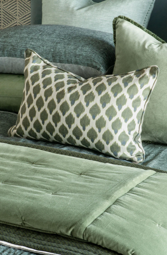 Bianca Lorenne 'Kasumi Verde/Teal' Cushion