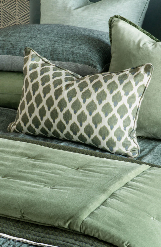 Bianca Lorenne 'Kasumi Verde/Teal' Cushion