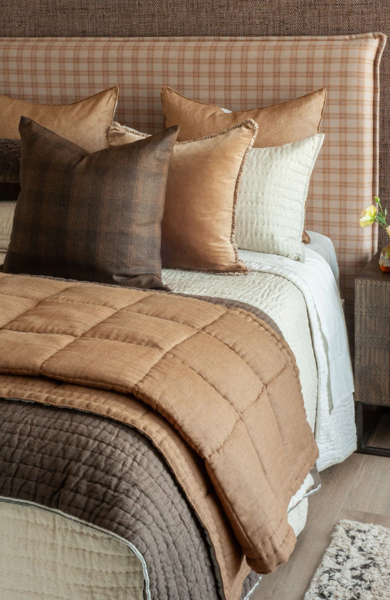 Bianca Lorenne 'Cinderwood Plaid' Cushion PRE ORDER