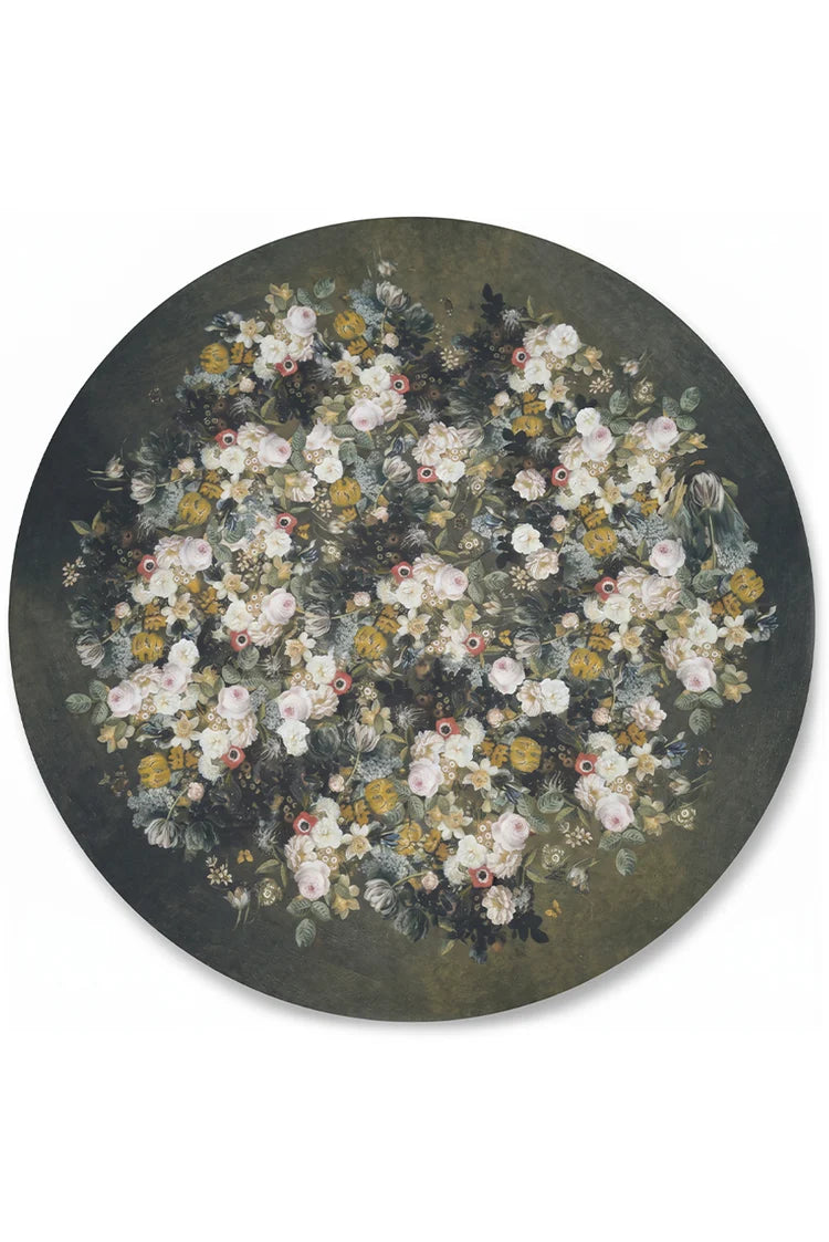 Summerill & Bishop 'Still Life' Round Linen Tablecloth