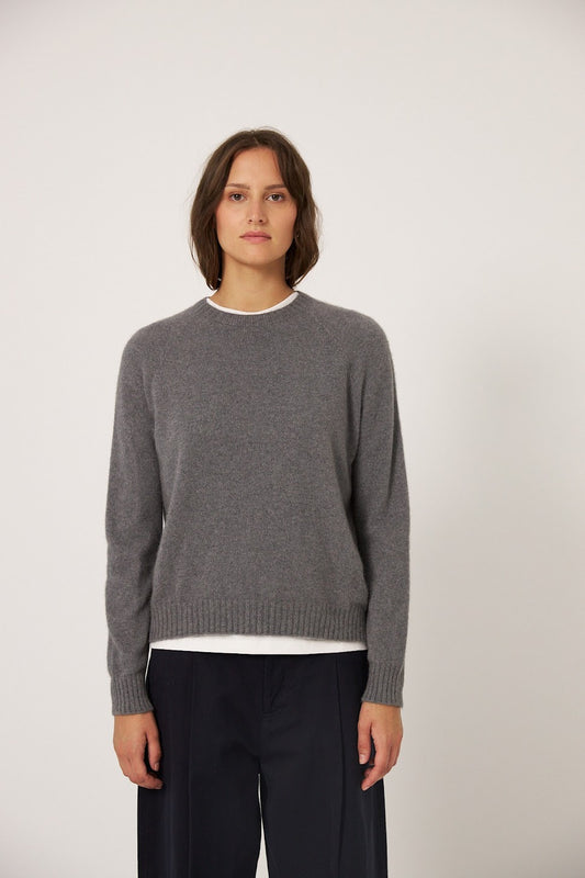 Francie Nimbus Raglan Knit Granite