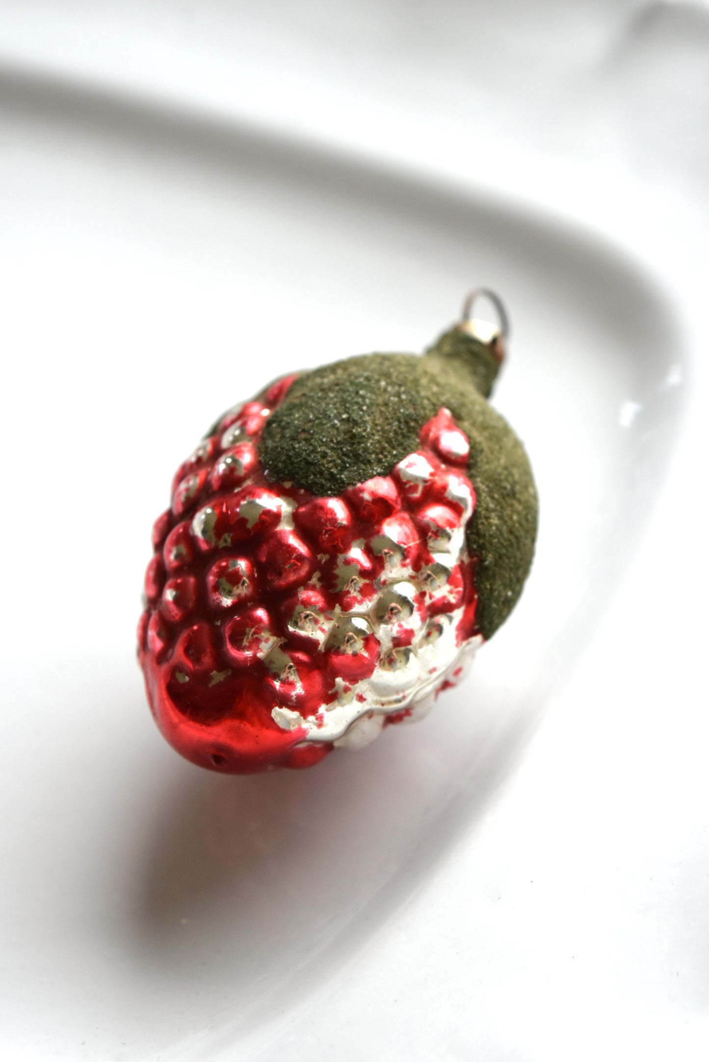 Vintage European Ornament - Strawberry