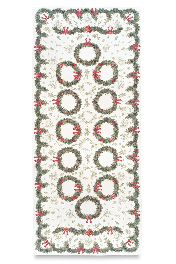 Summerill & Bishop 'Garland' Linen Tablecloth