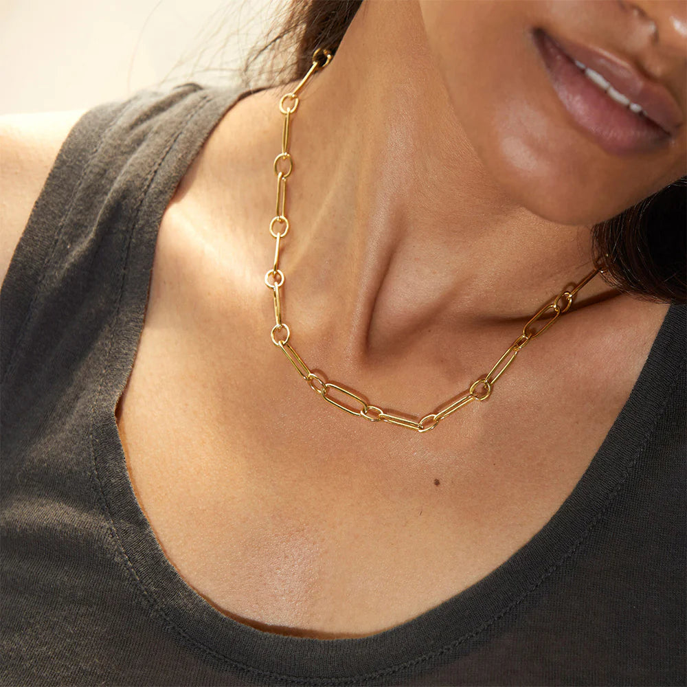 Dorothee Sausset Gold Chain Necklace
