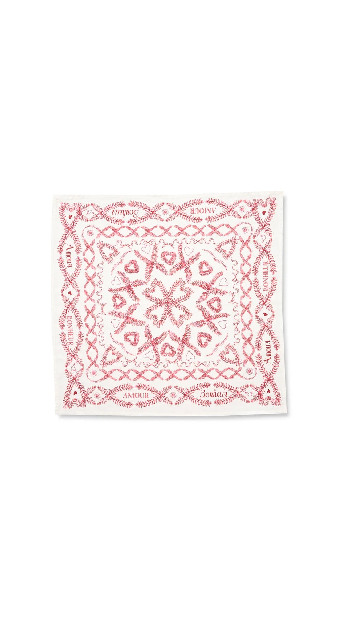 Summerill & Bishop 'Amour Bonheur' Linen Napkin