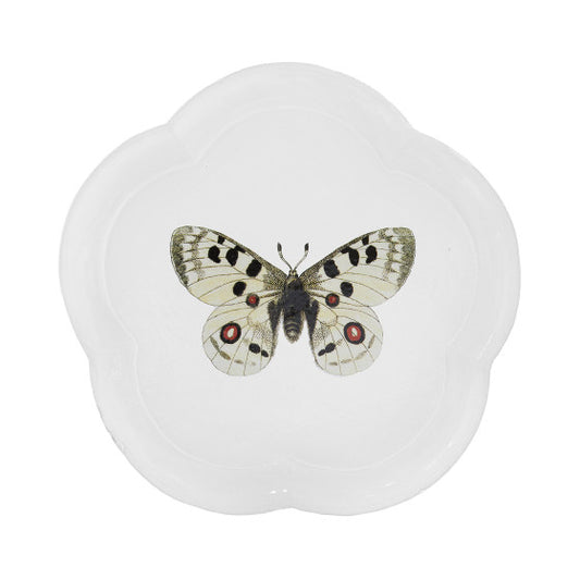 Astier de Villatte John Derian Butterfly Dinner Plate