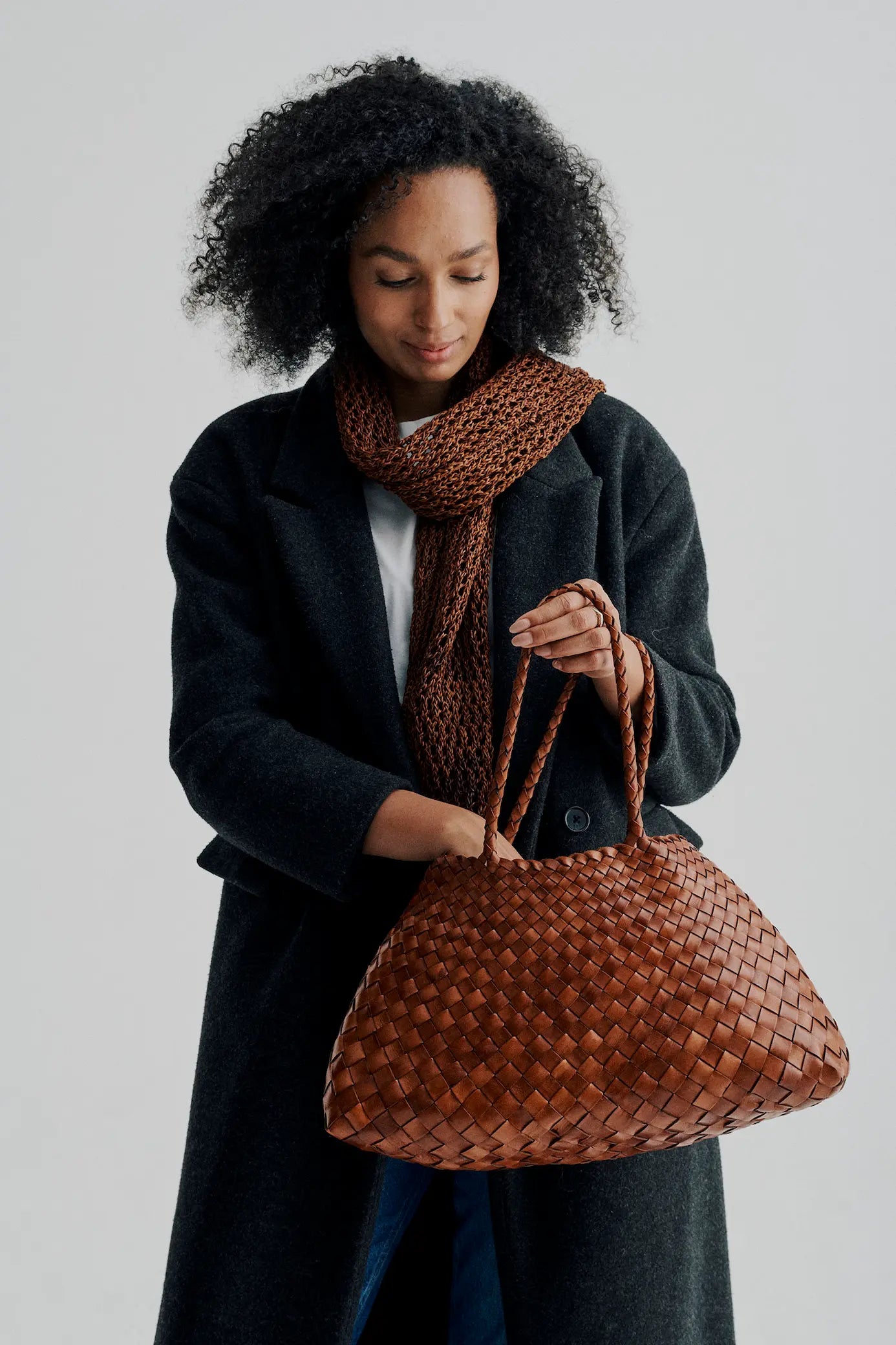 Dragon Diffusion Santa Croce Big Bag - Tan