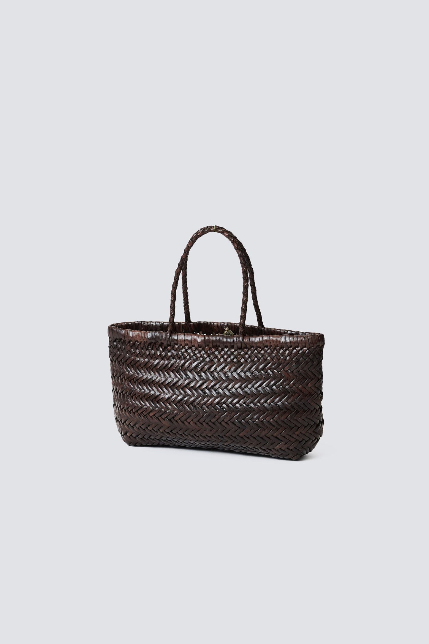 Dragon Diffusion Mini Flat Gora Basket - Chocolate
