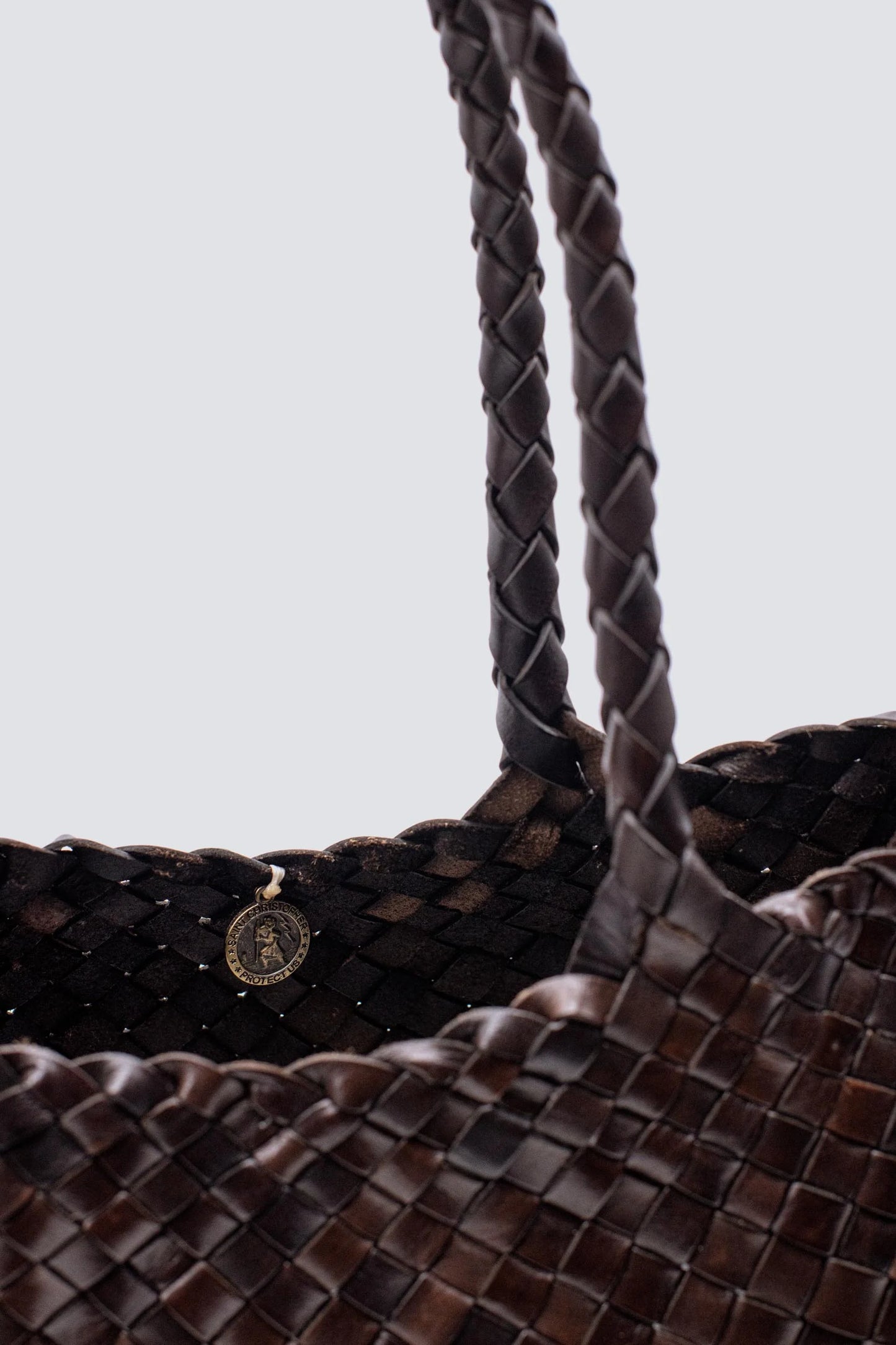 Dragon Diffusion Santa Croce Big Bag - Chocolate Brown