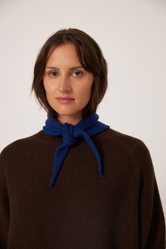 Francie Daisy Scarf Azure