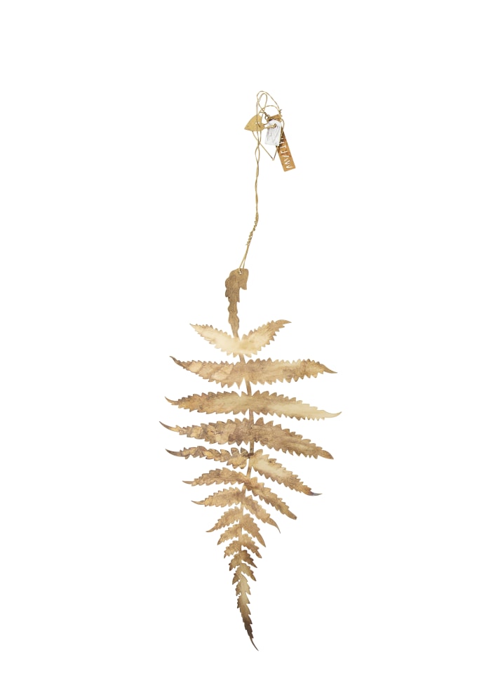Walther & Co. Brass Ferns Ornaments