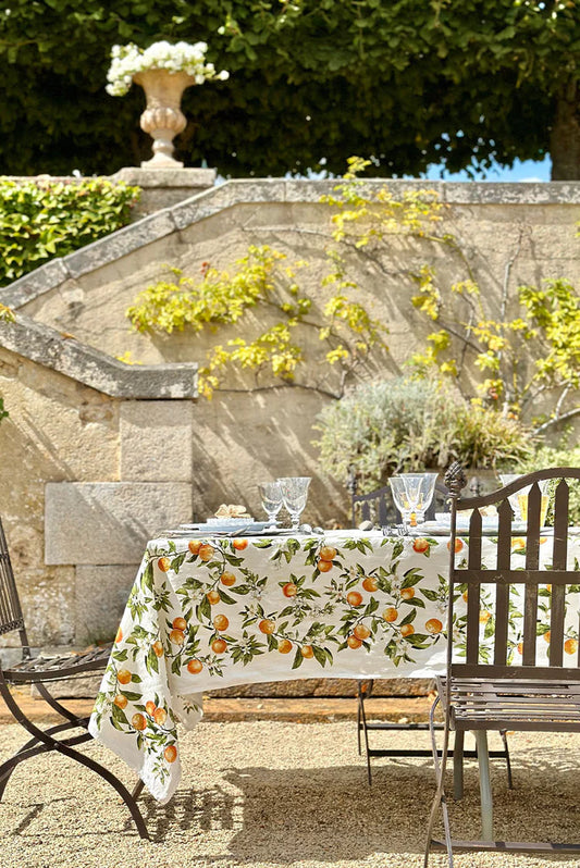 Summerill & Bishop 'L'Orangerie' Linen Tablecloth