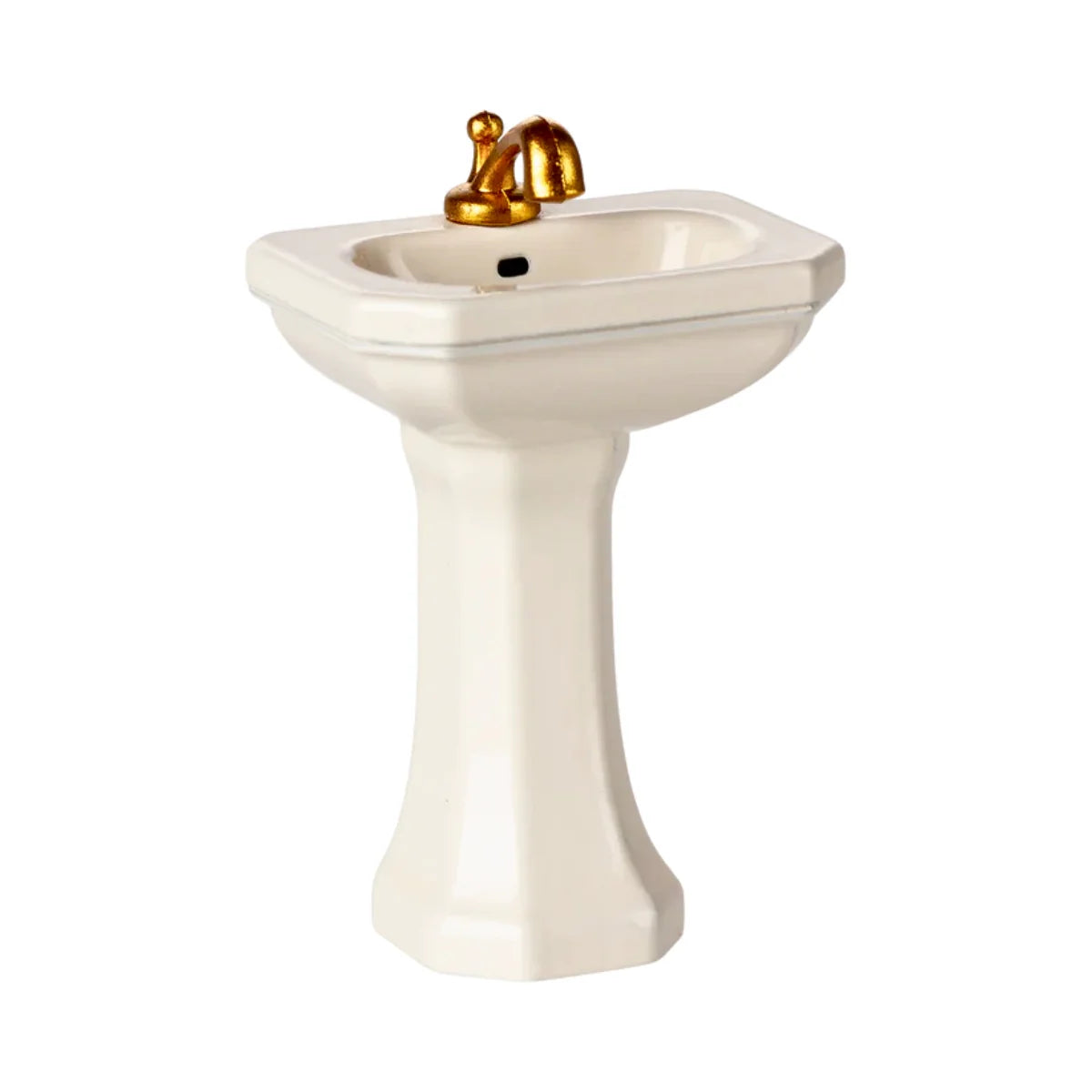Maileg Bathroom Sink Mouse - Off White