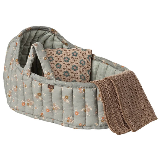 Maileg Carry Cot Large Blue