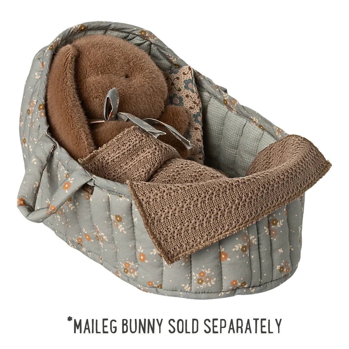 Maileg Carry Cot Large Blue