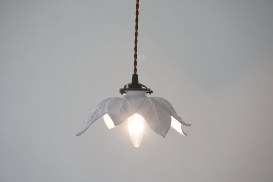 Astier de Villatte Jose Levy 1 Leaf Pendant Light