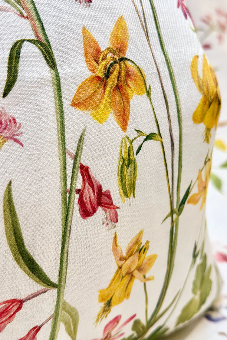Summerill & Bishop 'Our June' Square Linen Cushion Cover