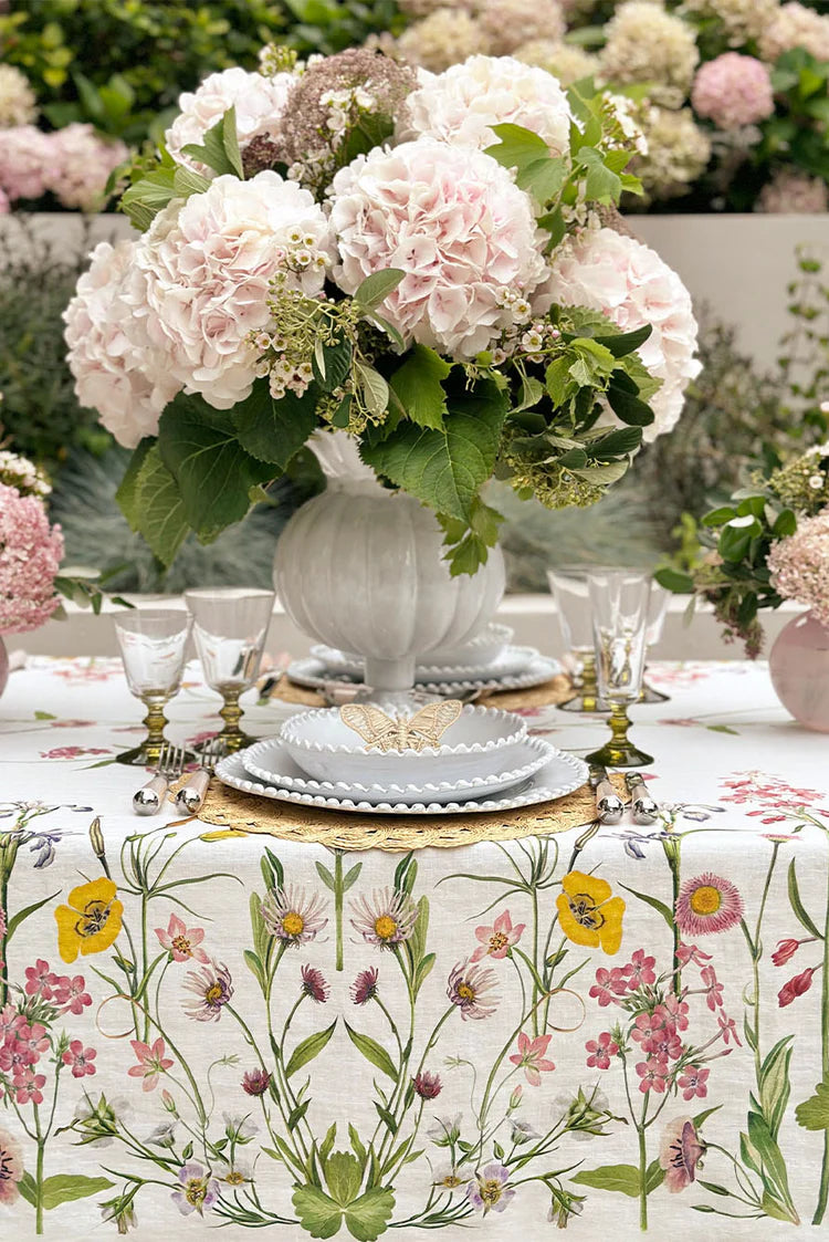 Summerill & Bishop 'Our June' Linen Tablecloth
