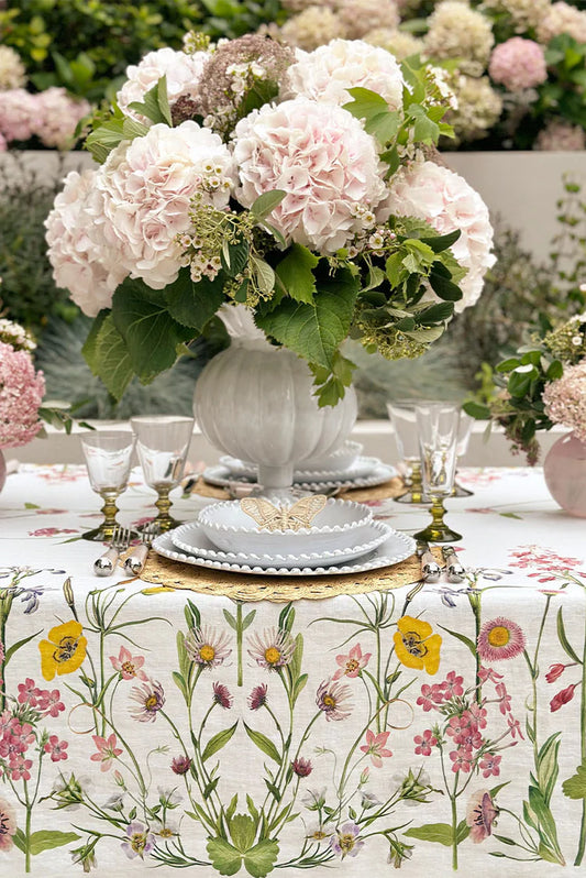 Summerill & Bishop 'Our June' Linen Tablecloth