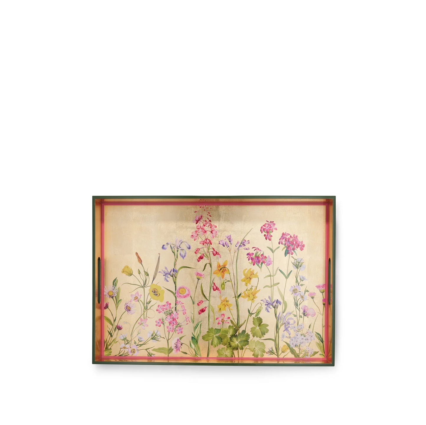 Summerill & Bishop Gold Leaf 'Our June' Rectangular Tray