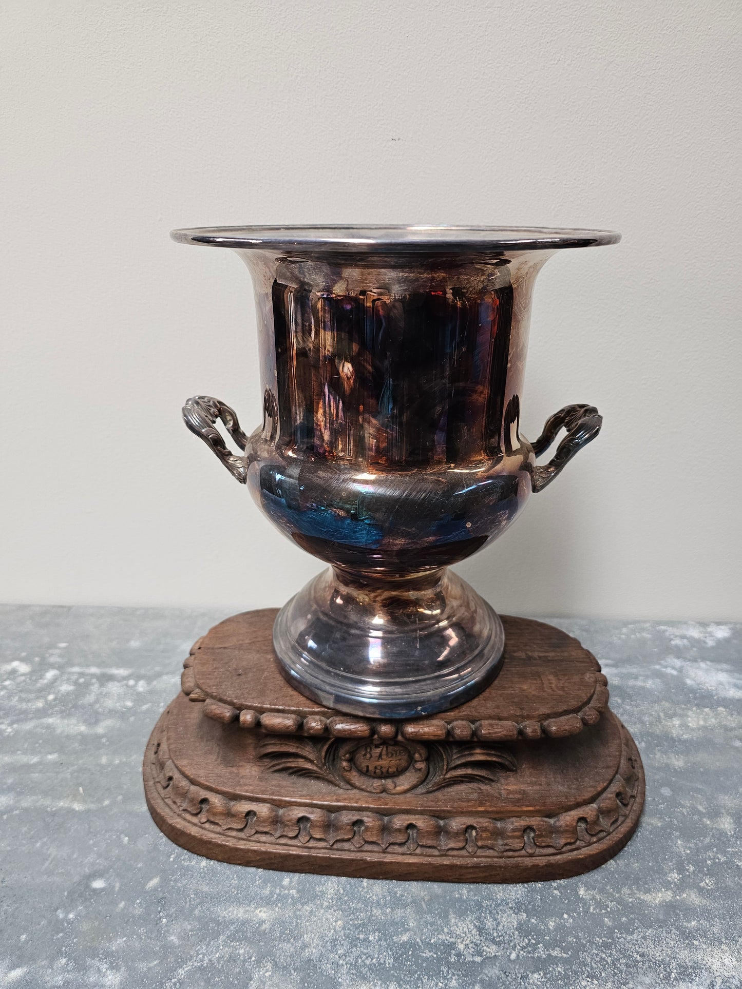 Vintage Oneida Silver Champagne Bucket