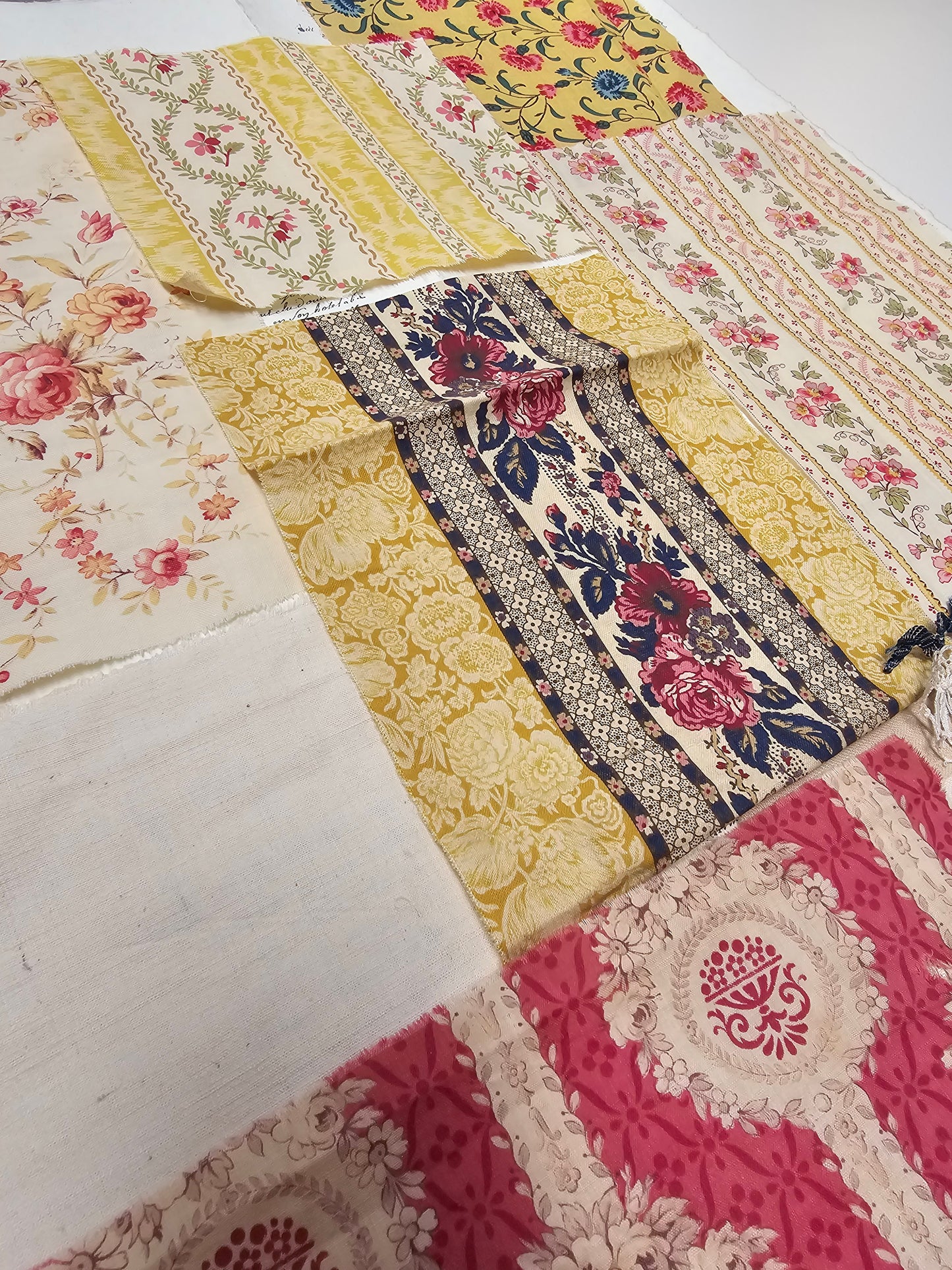 Antique French Buttercup Fabric Pack - II