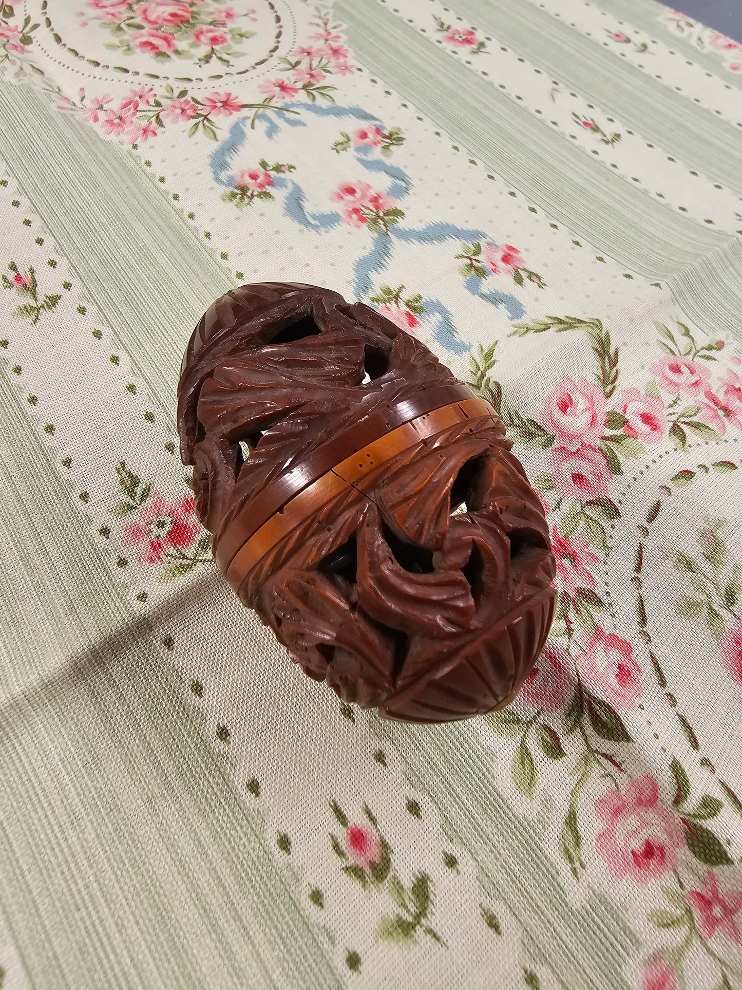 Antique French Sewing Egg