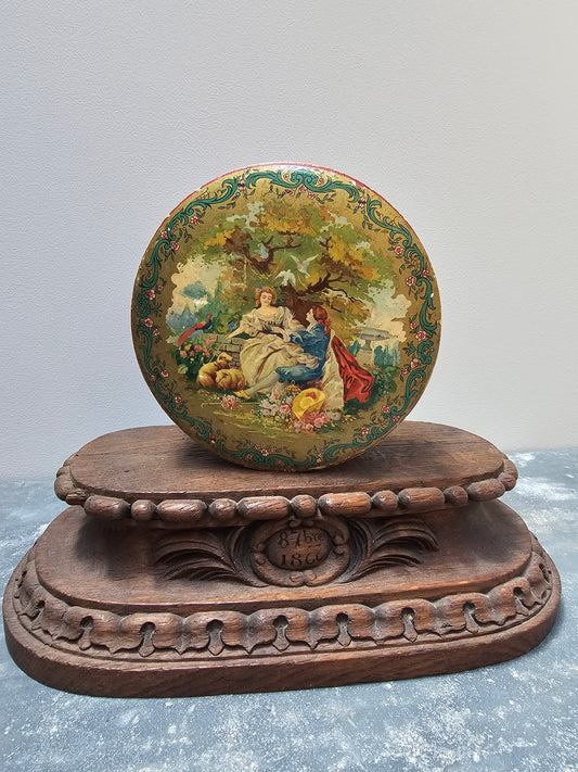 Antique French Romantic Chocolate Box