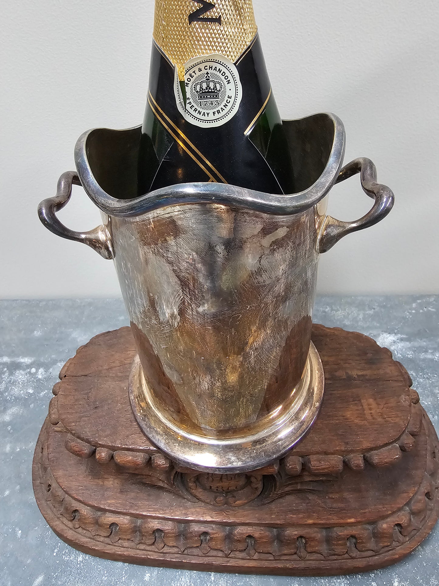 Vintage French Petite Champagne Bucket