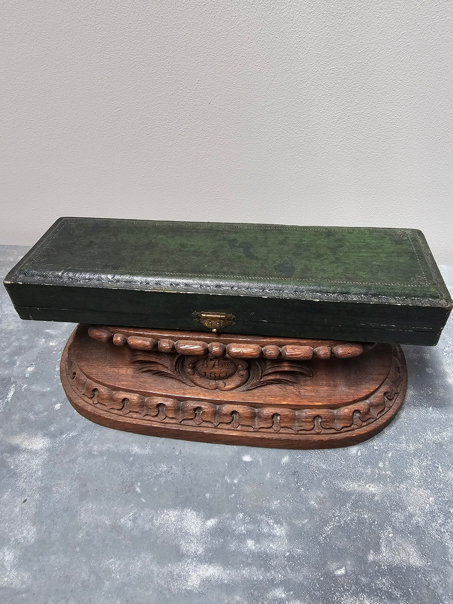 Antique French Silver Plated Boxed Cake Server