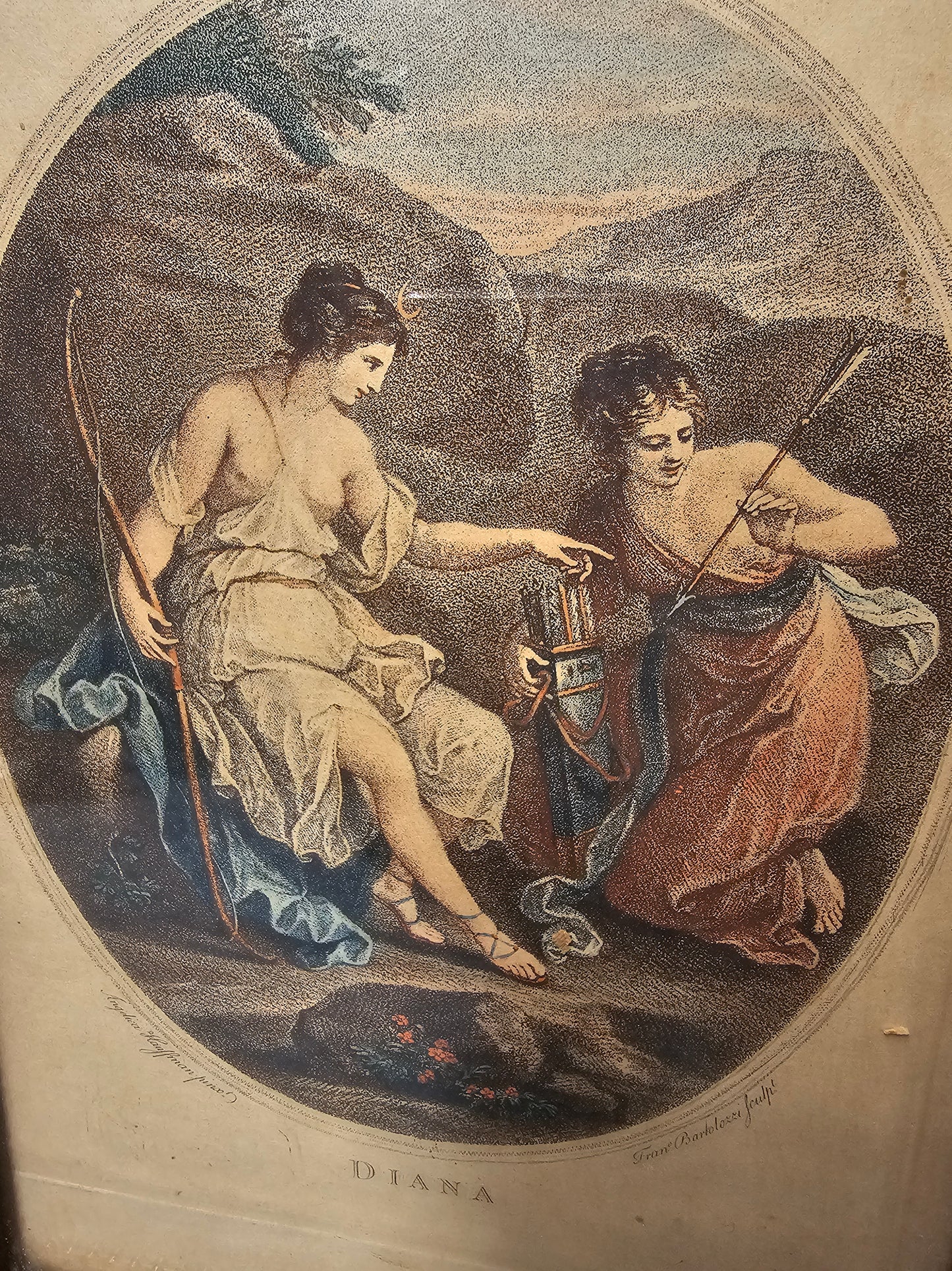 Antique European Laurel Wreath Frames