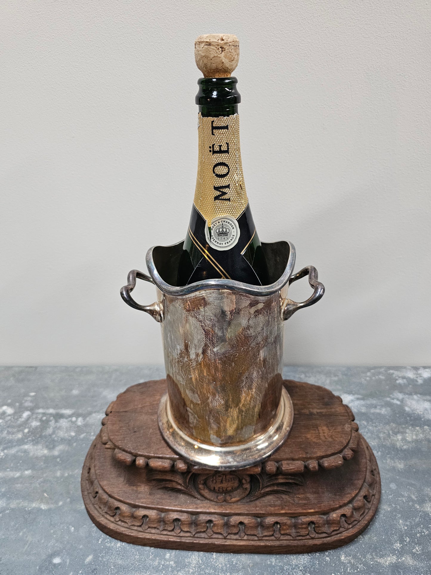 Vintage French Petite Champagne Bucket