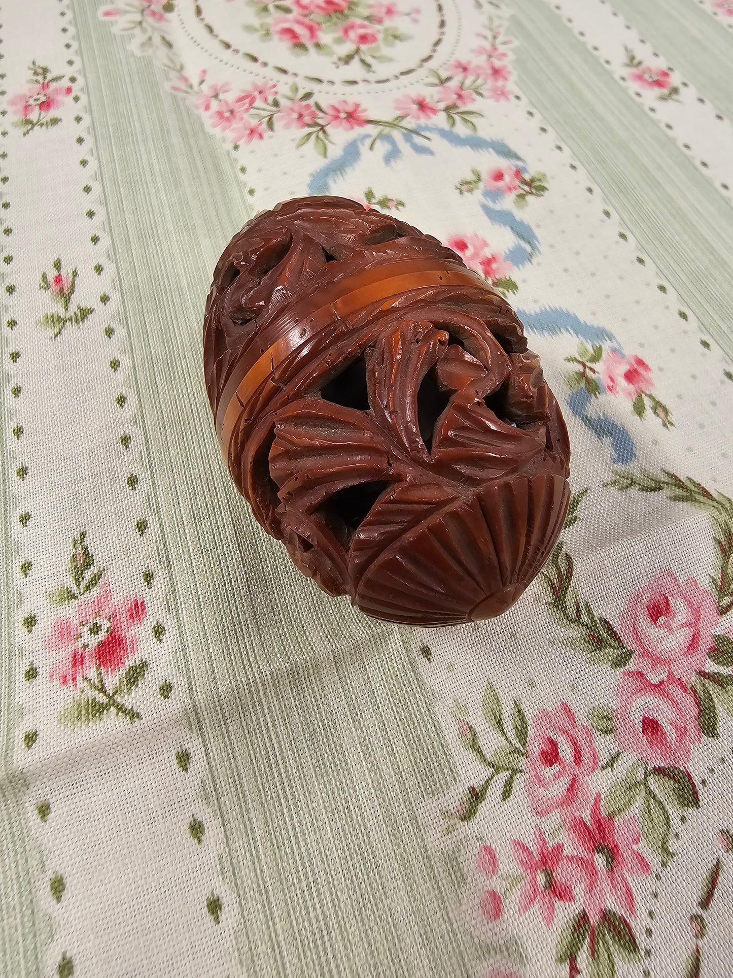 Antique French Sewing Egg