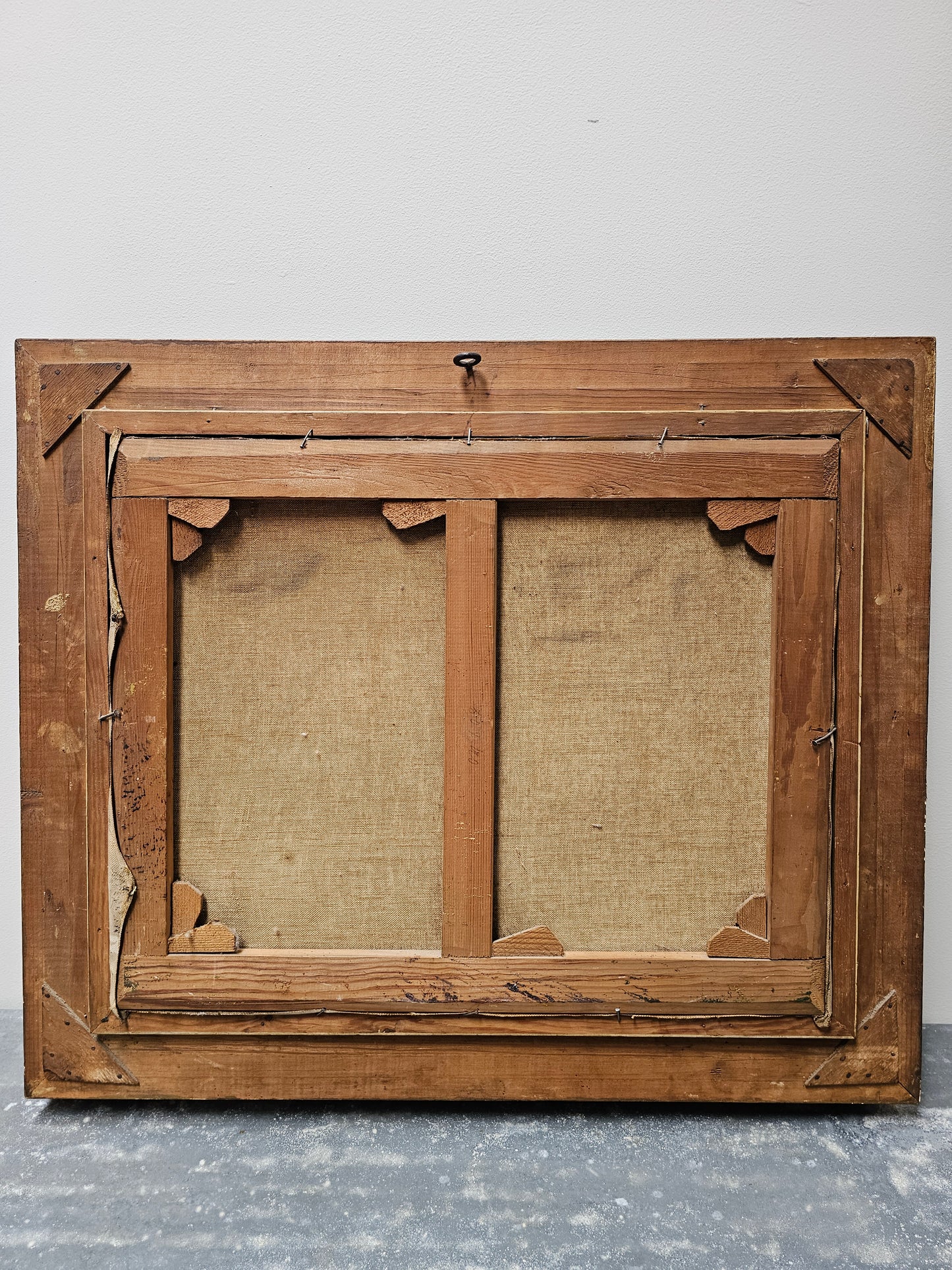 Antique European Autumnal Scene Painting