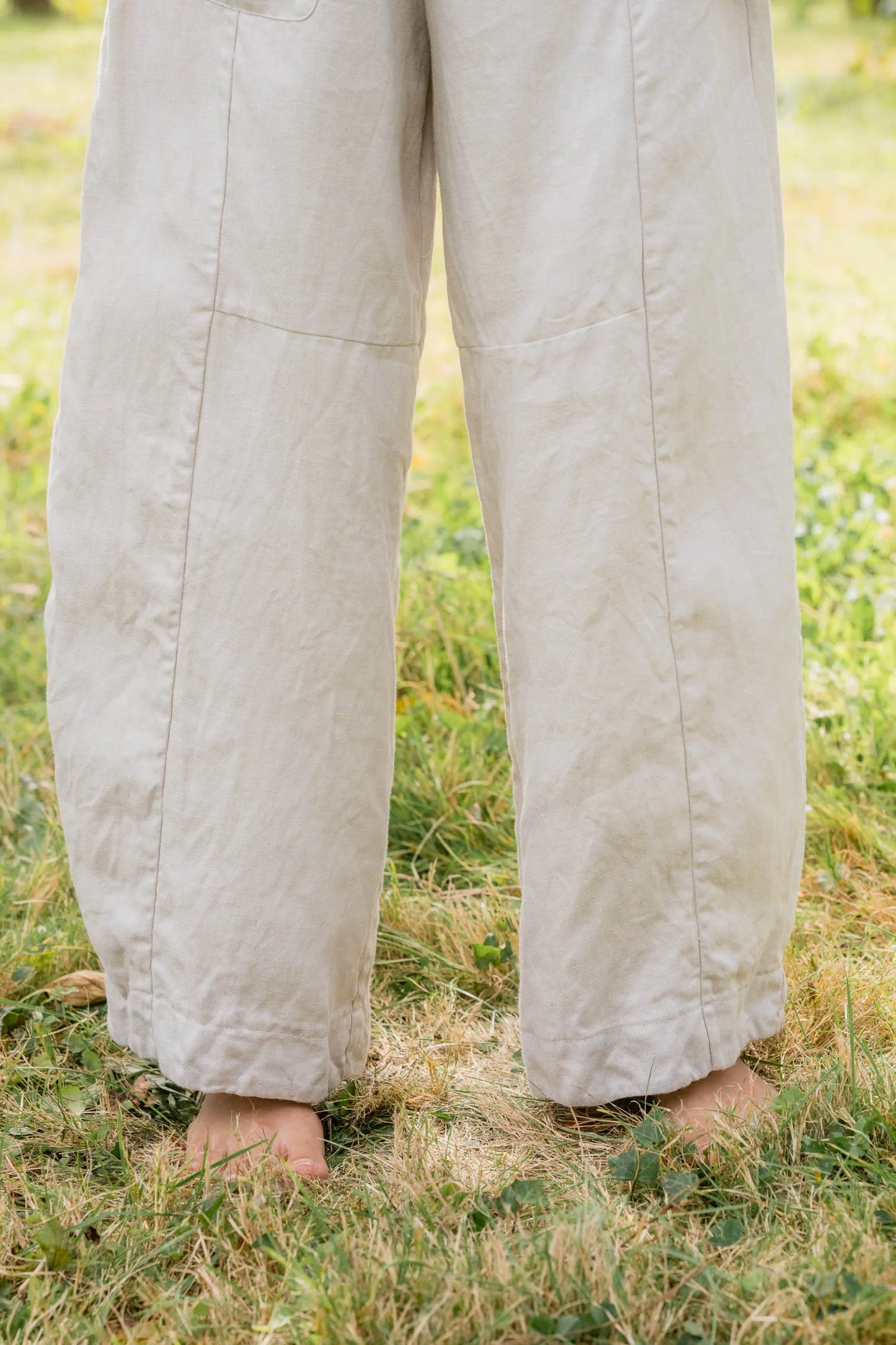 Sula Tailored Line Pants - Alabaster