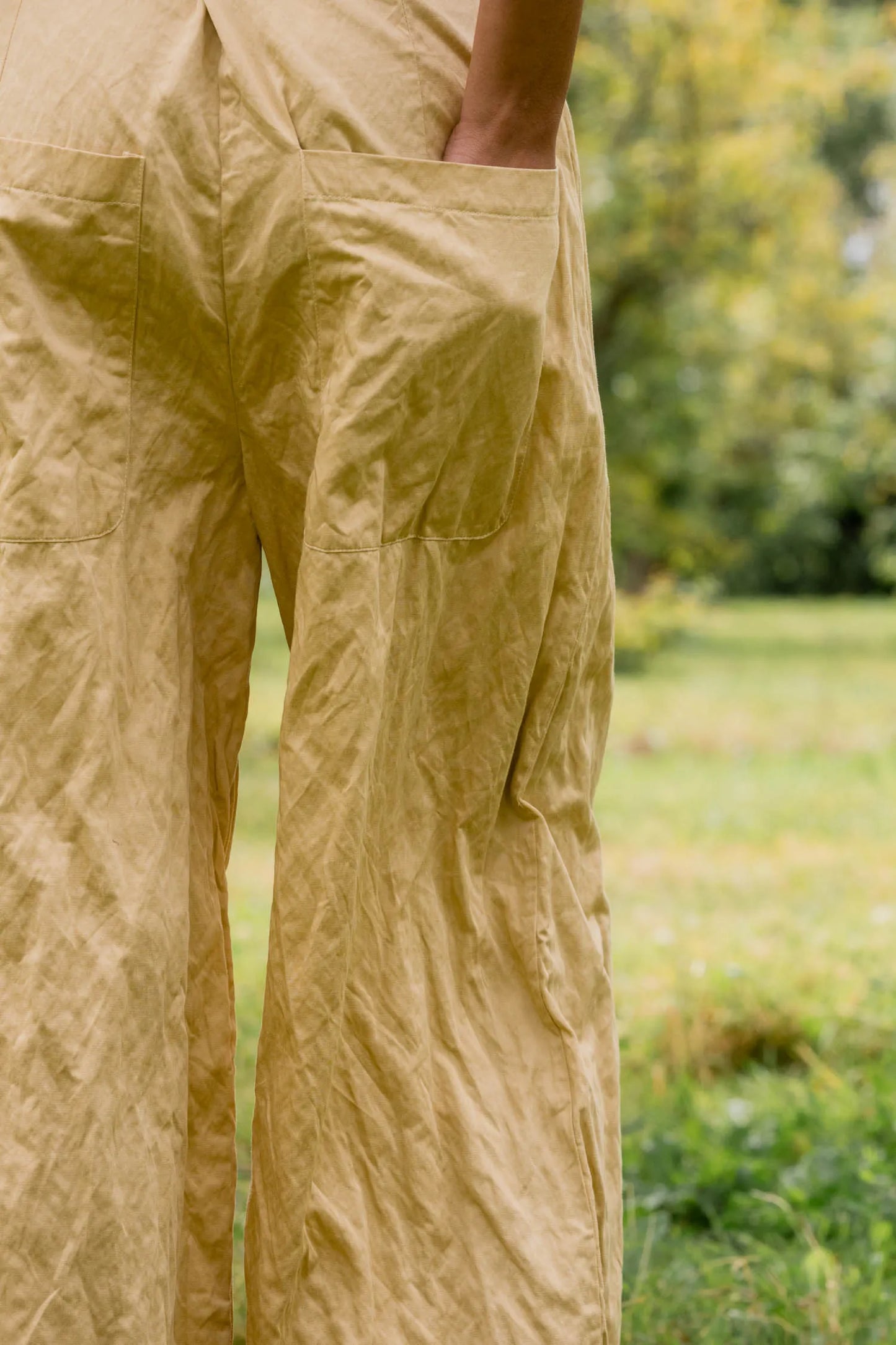 Sula Tailored Line Pants - Biscotti