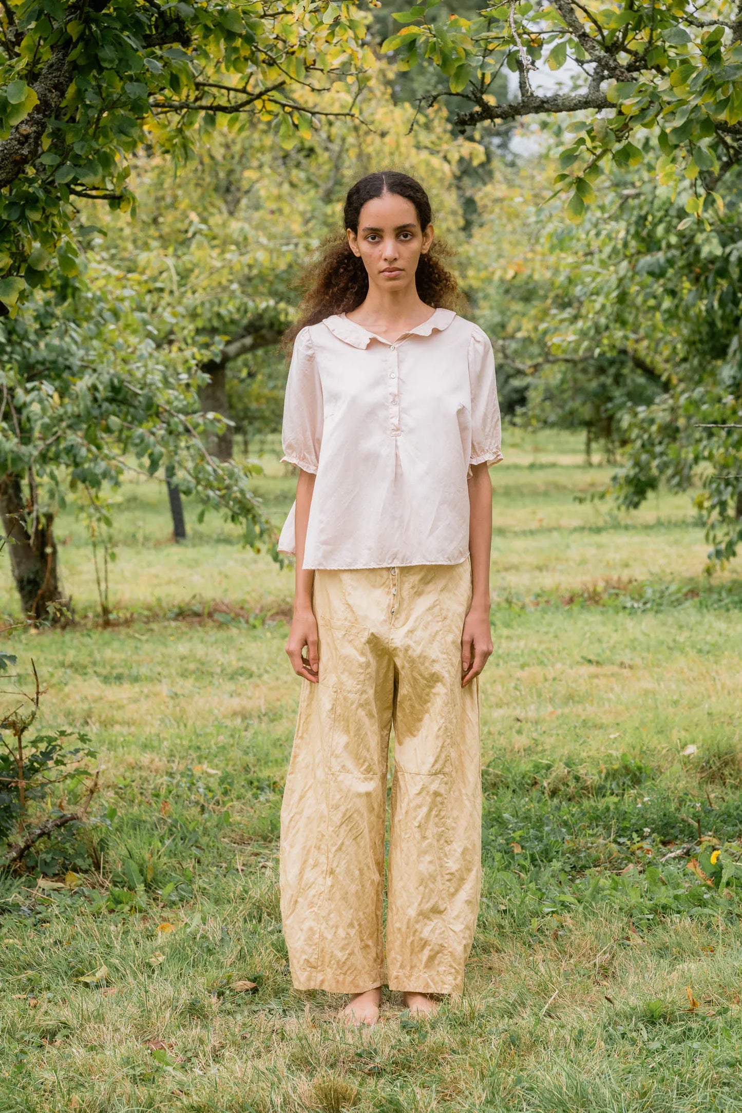 Sula Tailored Line Pants - Biscotti