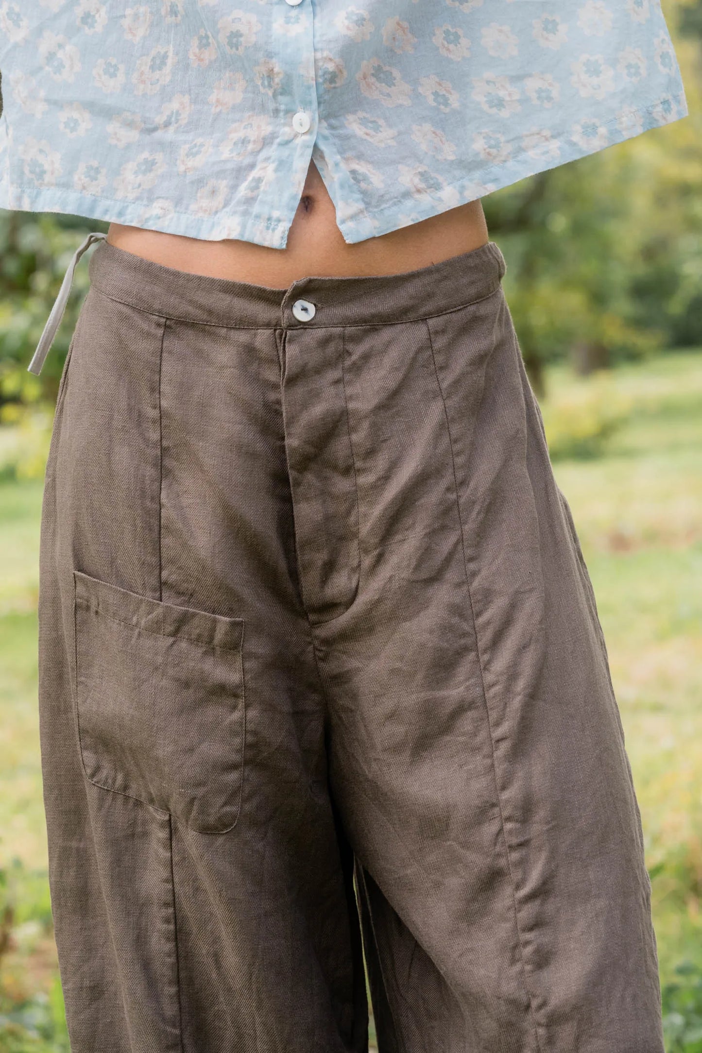 Sula Tailored Line Pants - Beluga
