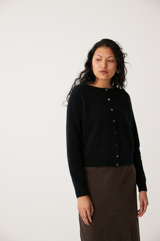 Francie Dusk Cardigan Black
