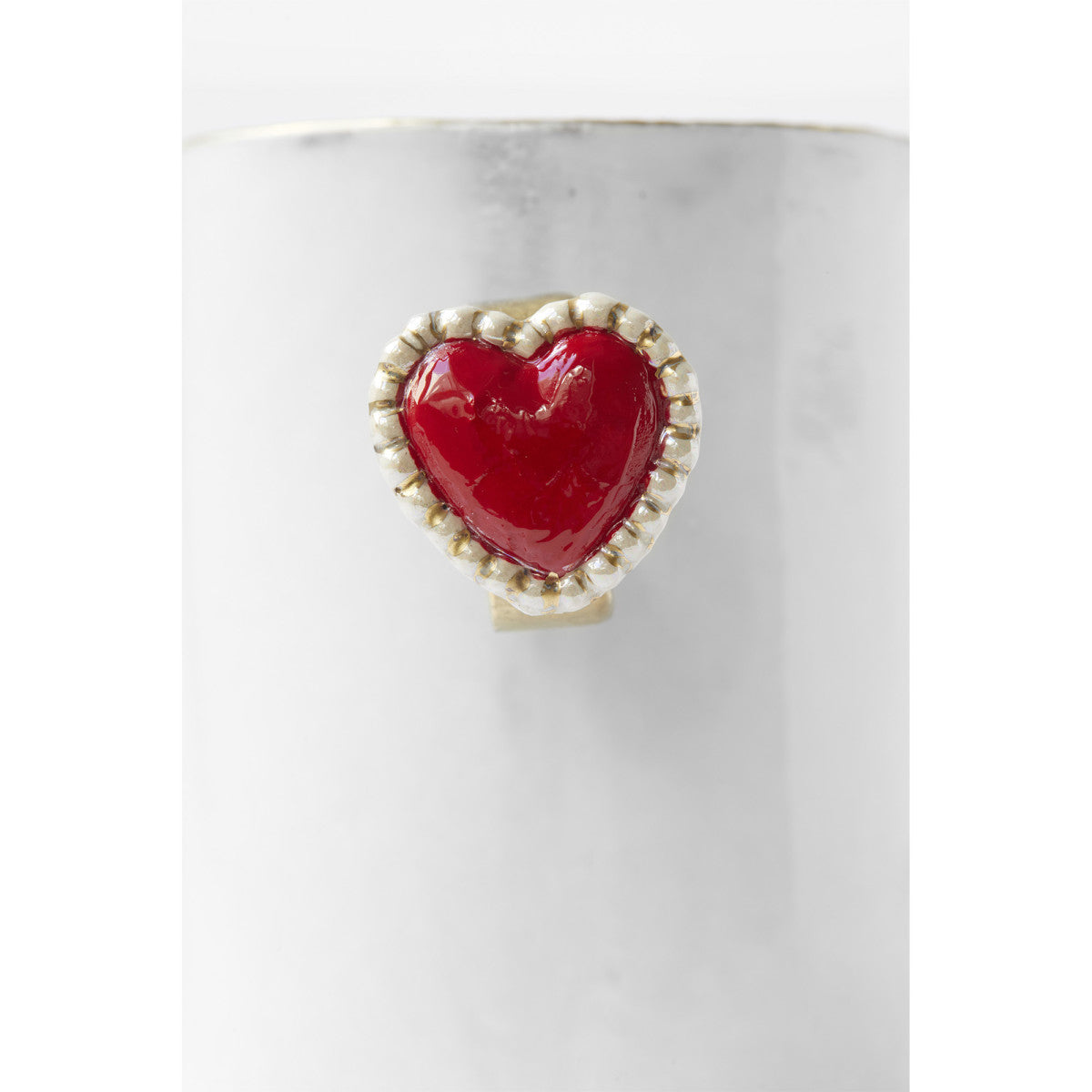 Astier de Villatte Serena Heart Ring Cup