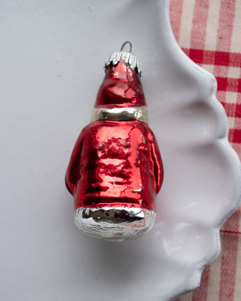Vintage European Ornament - Santa II