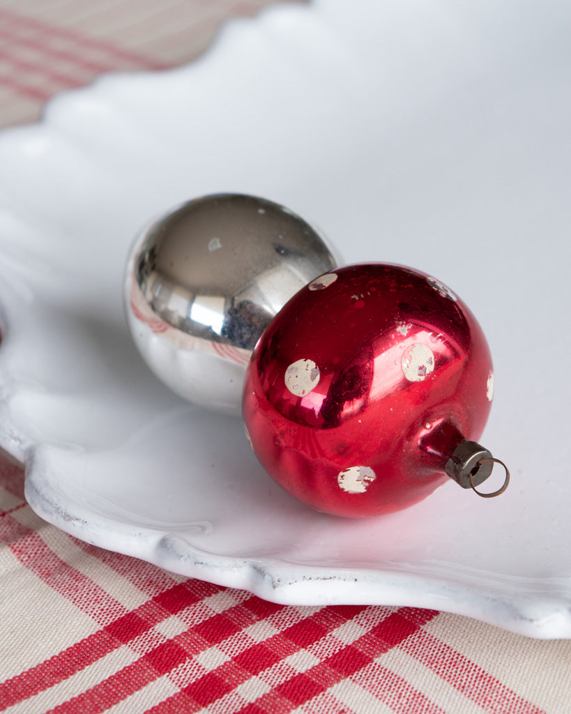 Vintage European Ornament - Mushrooms II