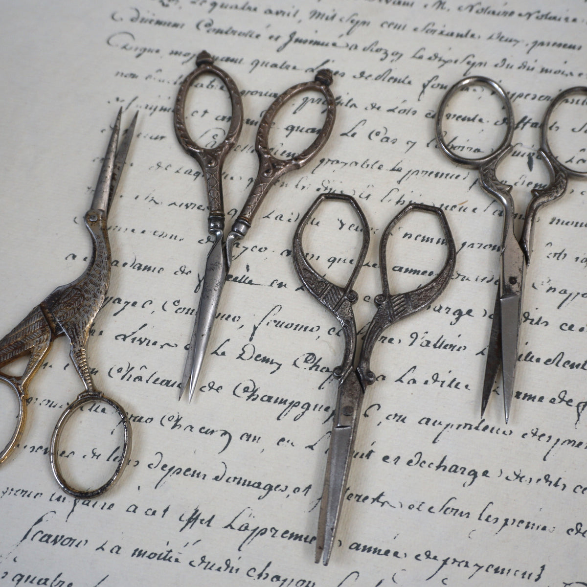 Antique scissors deals