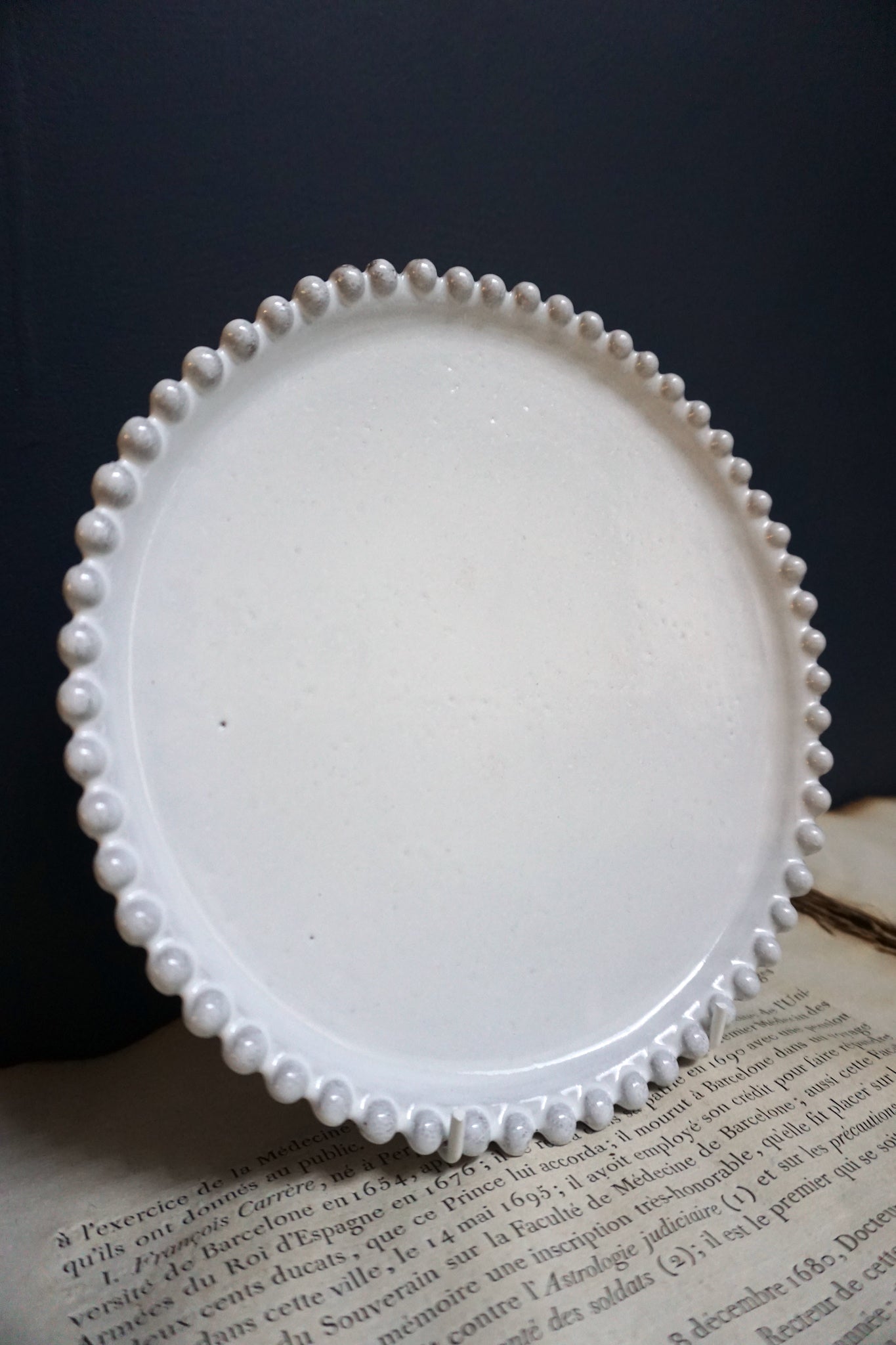 Astier de Villatte Adelaide Dessert Plate