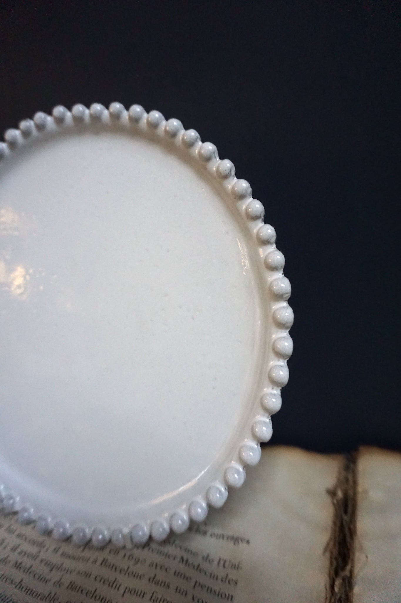 Astier de Villatte Adelaide Dessert Plate