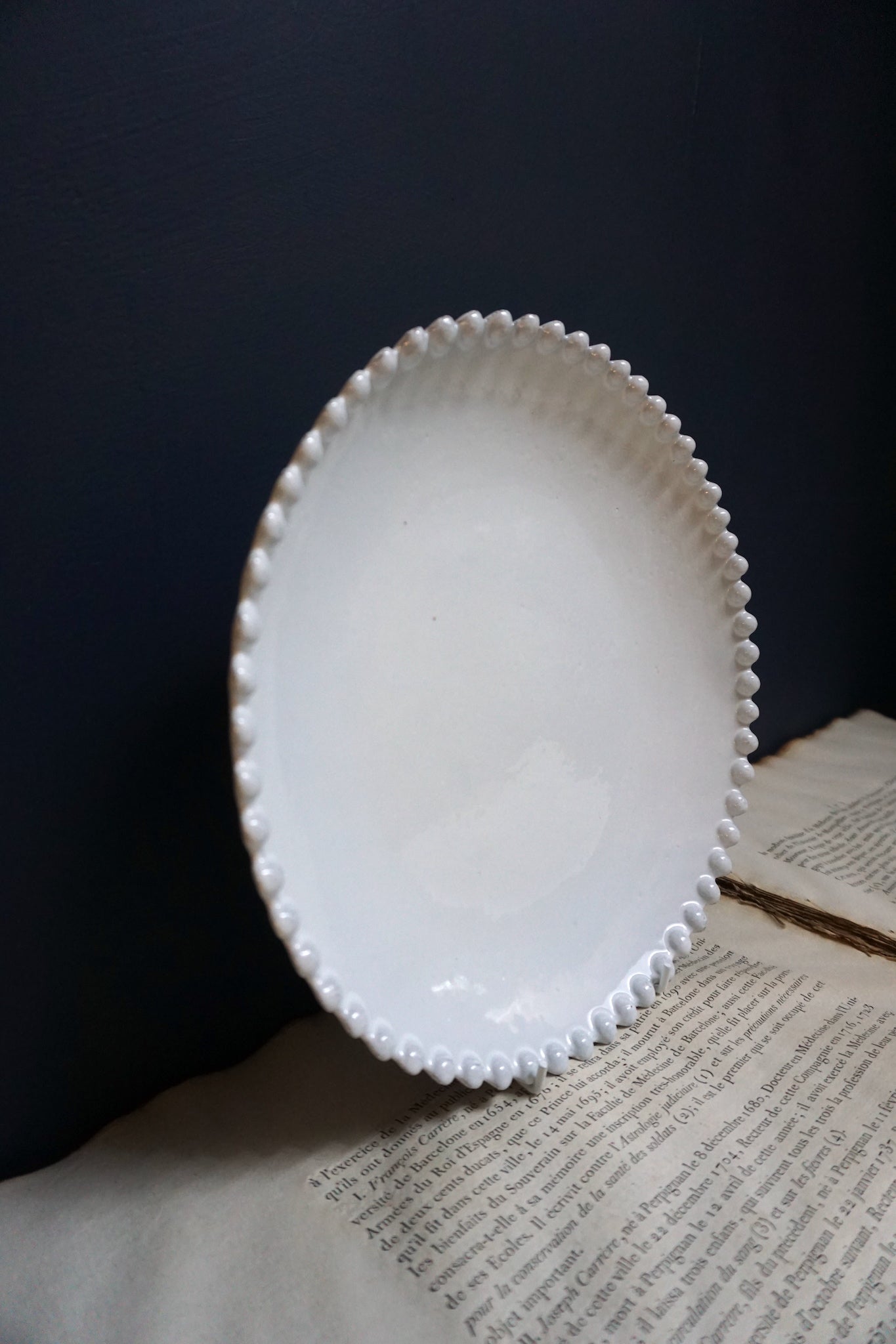 Astier de Villatte Adelaide Dinner Plate
