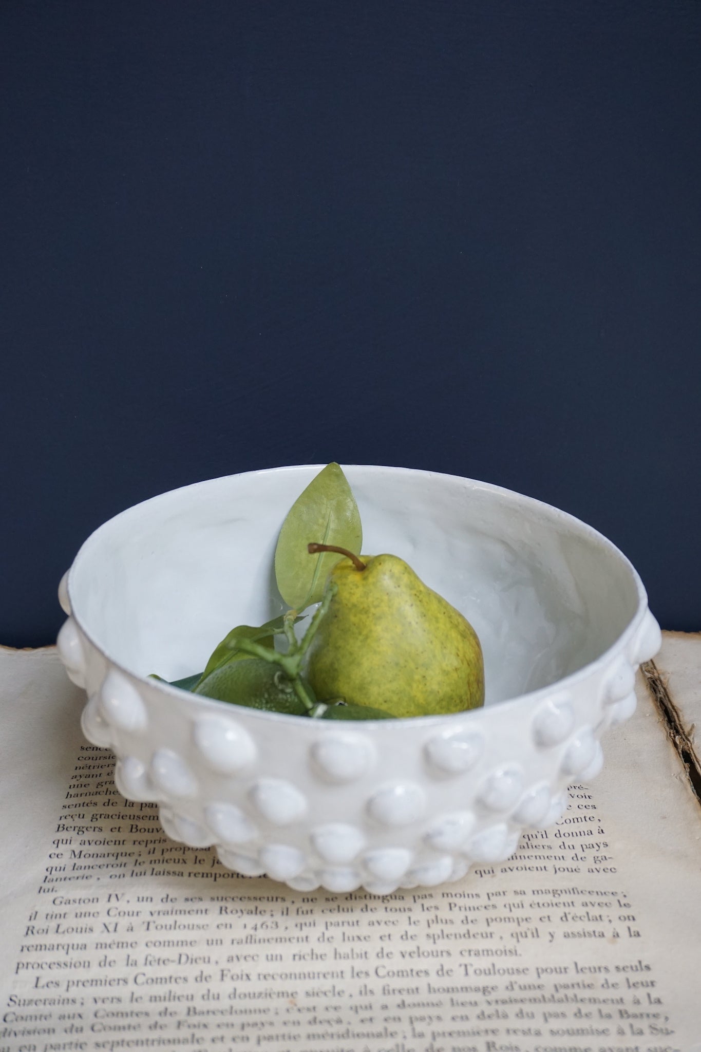 Astier de Villatte Adelaide Medium Salad Bowl