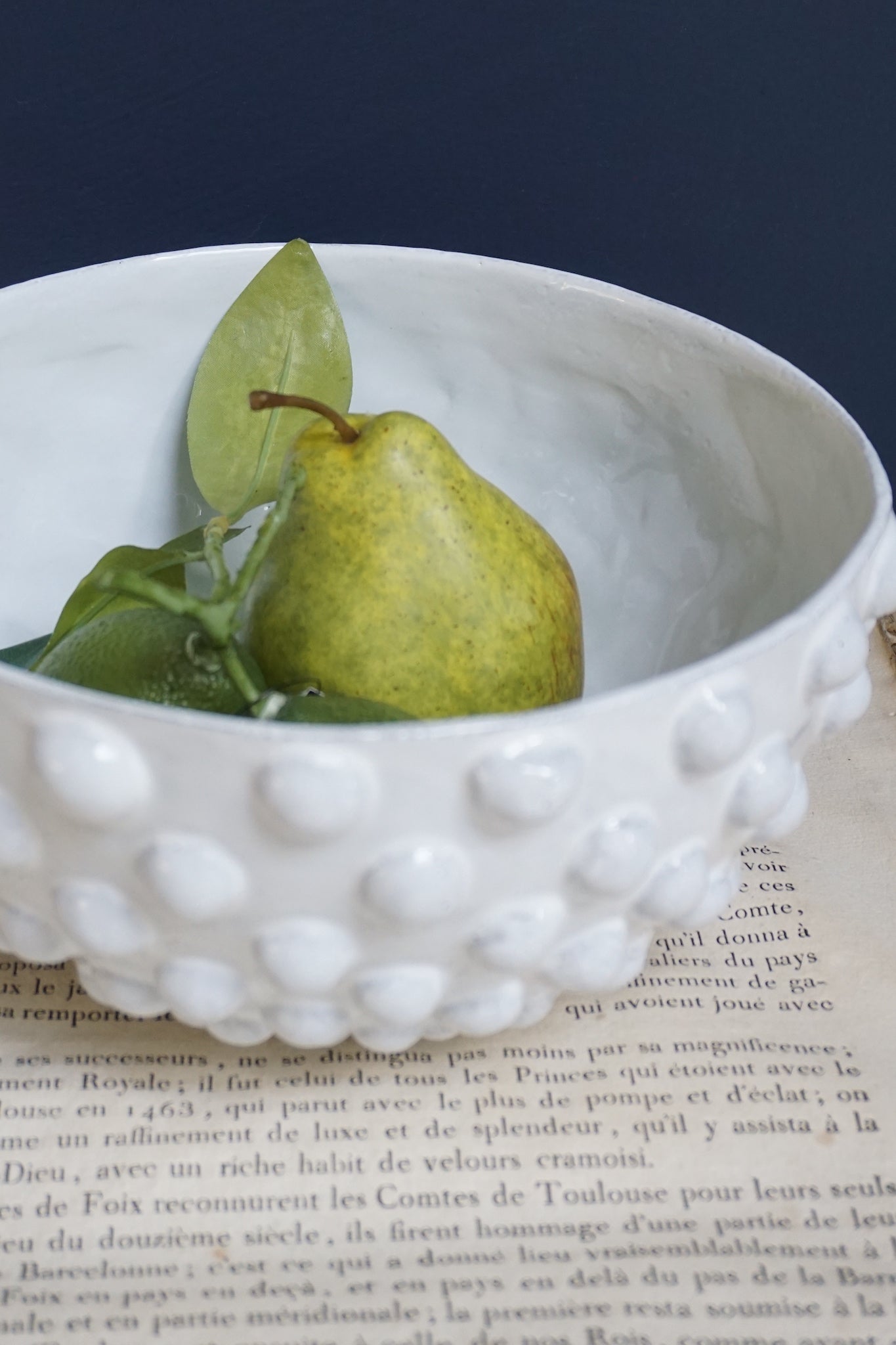 Astier de Villatte Adelaide Medium Salad Bowl