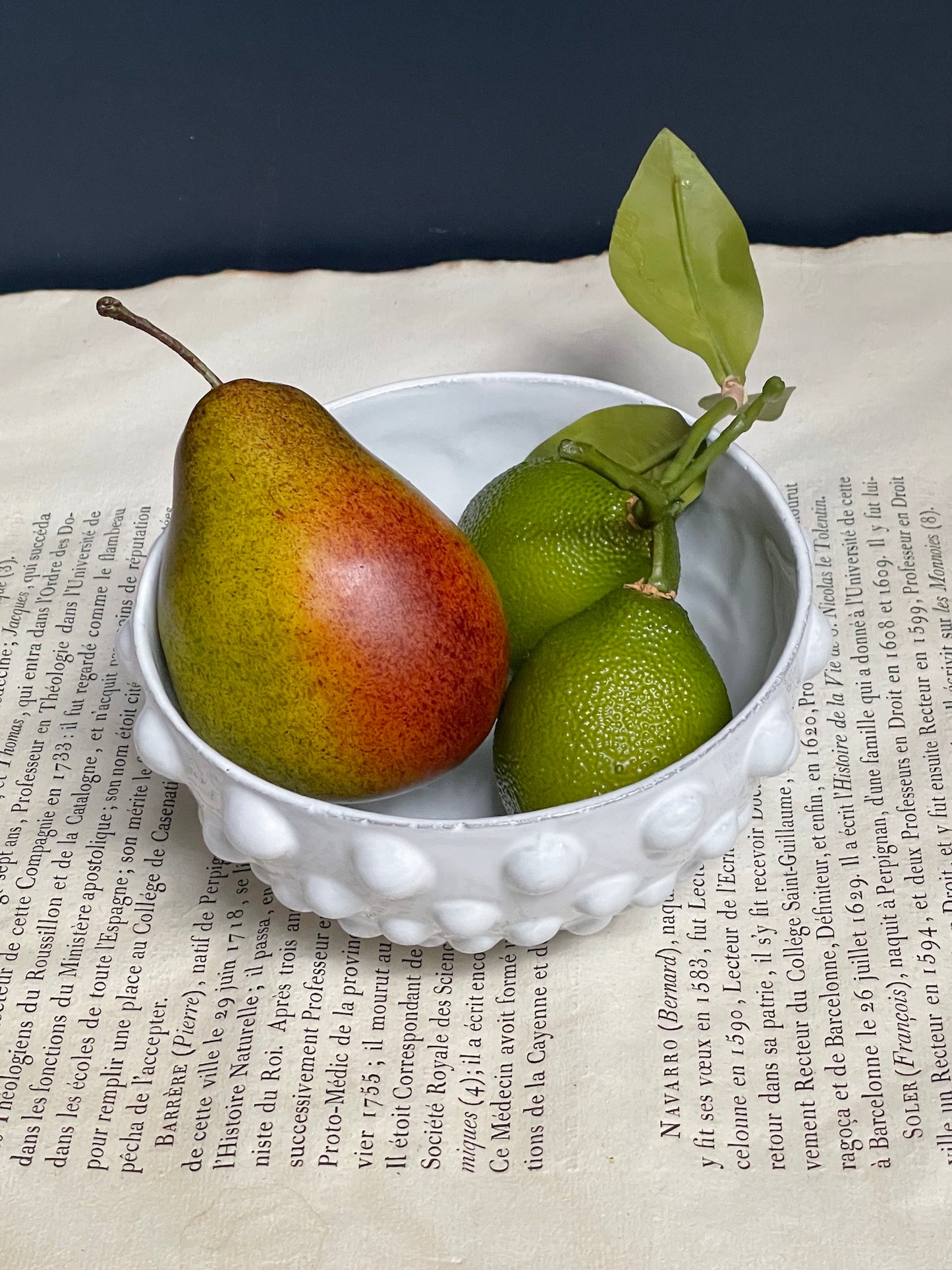 Astier de Villatte Adelaide Small Salad Bowl