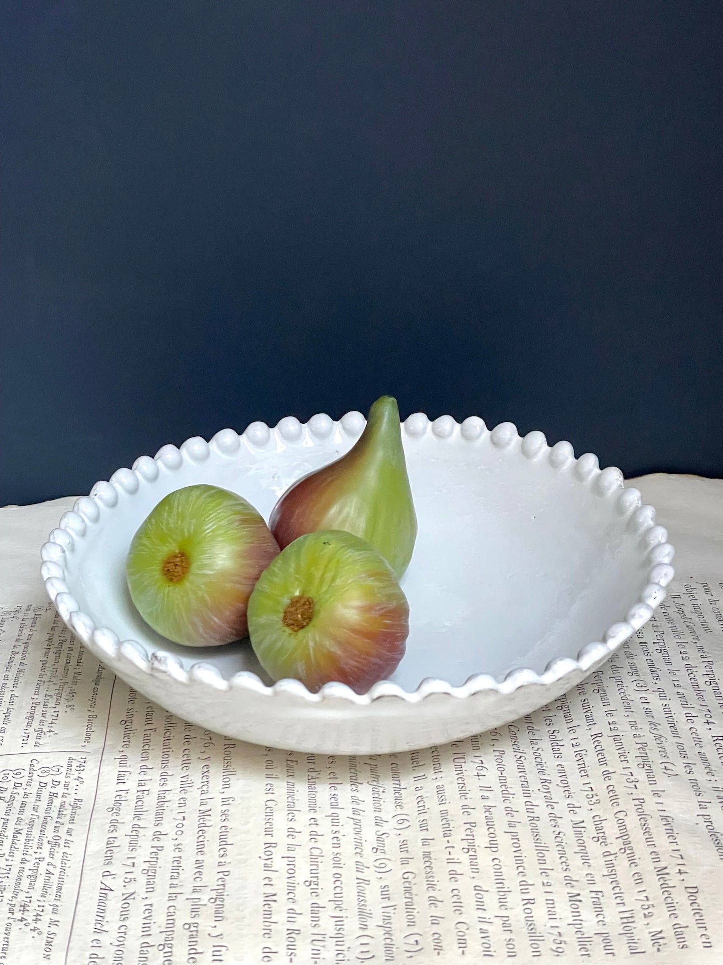 Astier de Villatte Adelaide Soup Plate